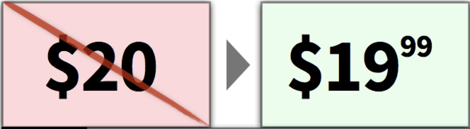 尾数定价法 尾数定价法