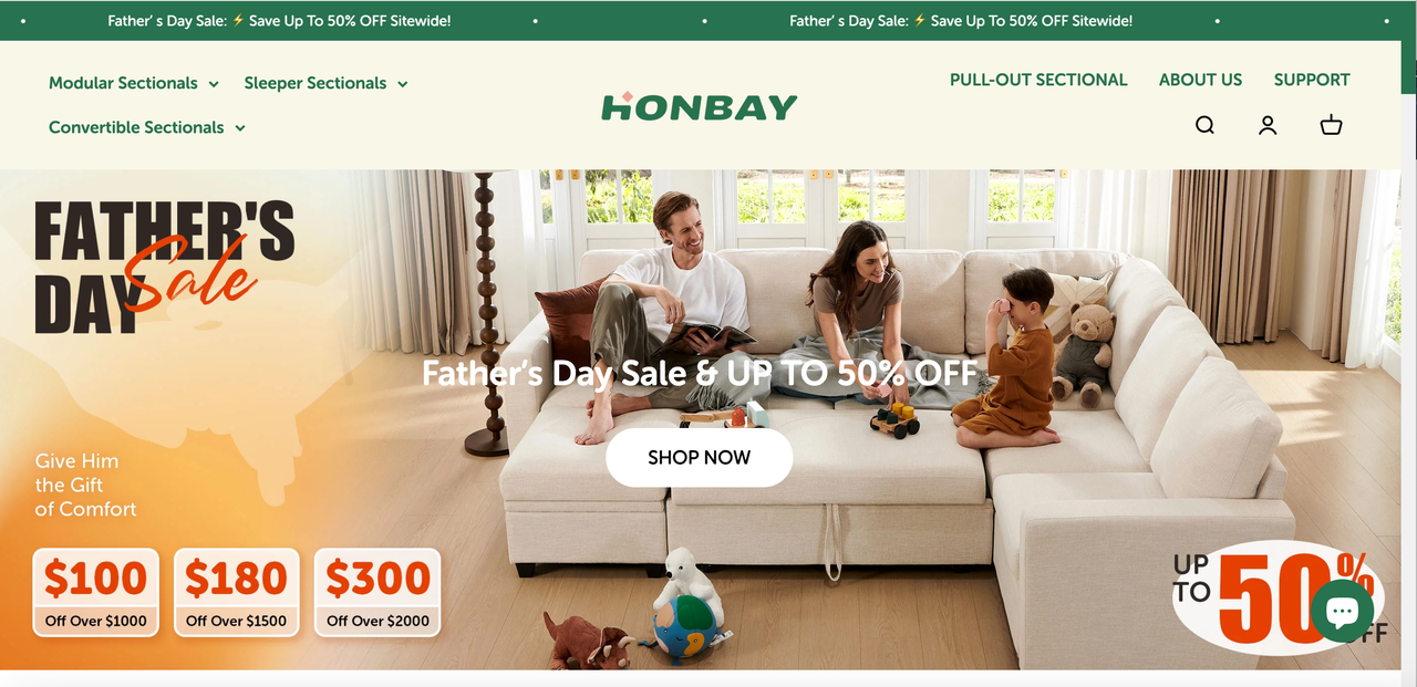 HONBAY泓佰家居英文官网