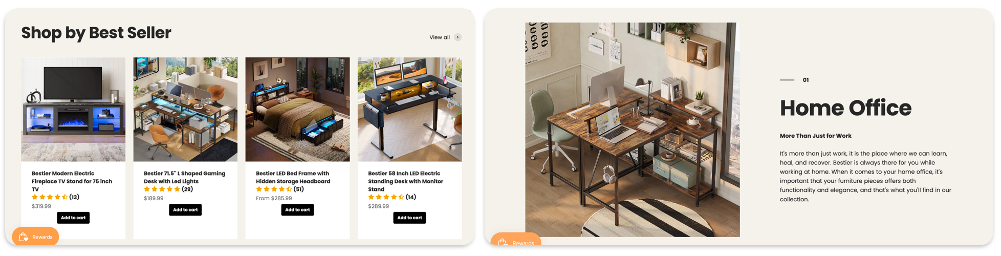 Bestier官网功能分区 Bestier官网功能分区