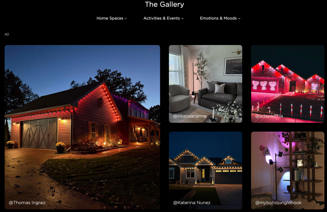 Govee官网实景效果图集 Govee官网实景效果图集