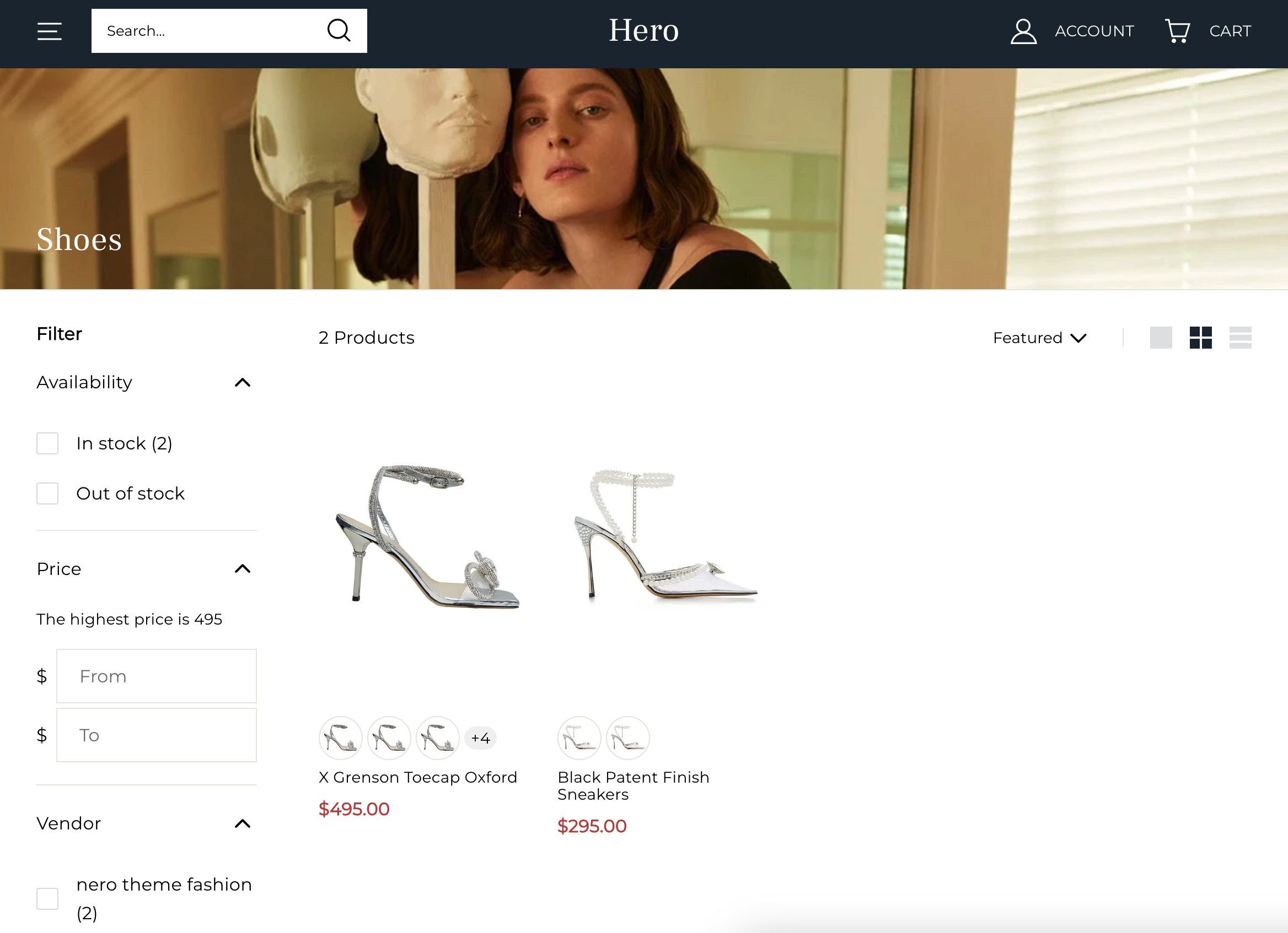 店匠Shoplazza Hero 主题