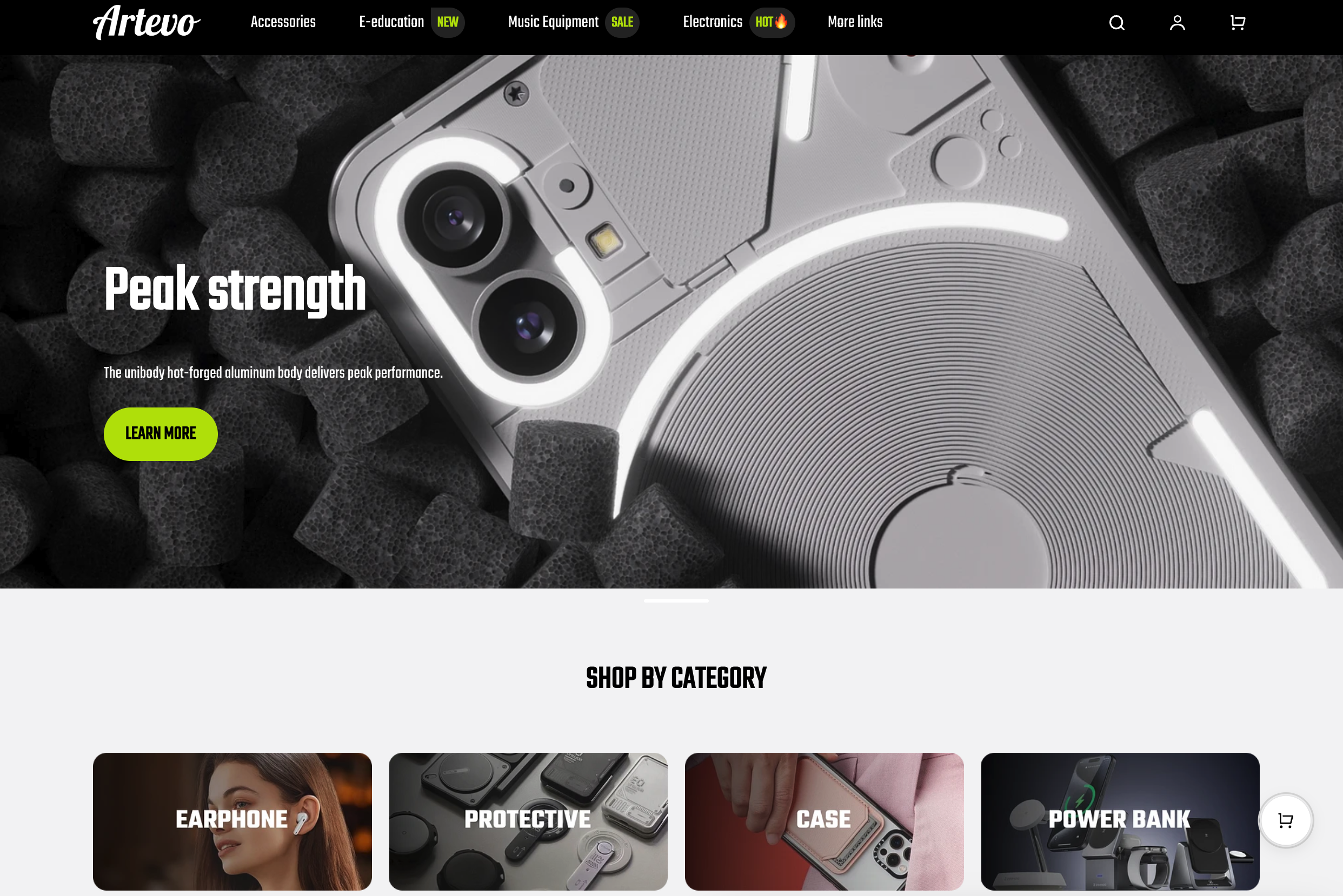 店匠Shoplazza Artevo 主题