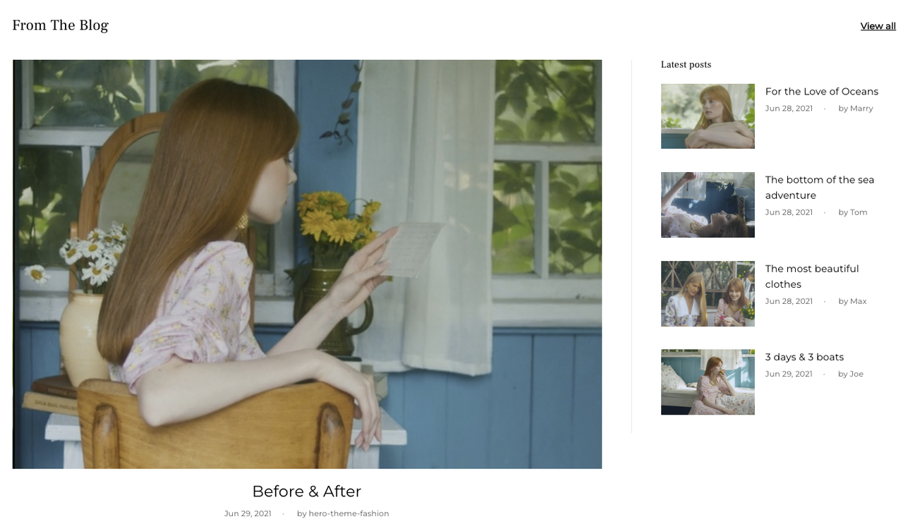 博客展示效果 博客展示效果