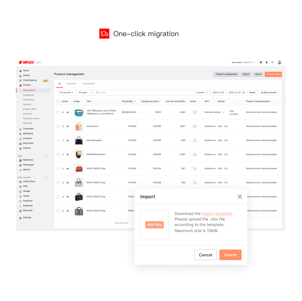 跨境独立站建站平台与电商解决方案 ｜店匠 Shoplazza