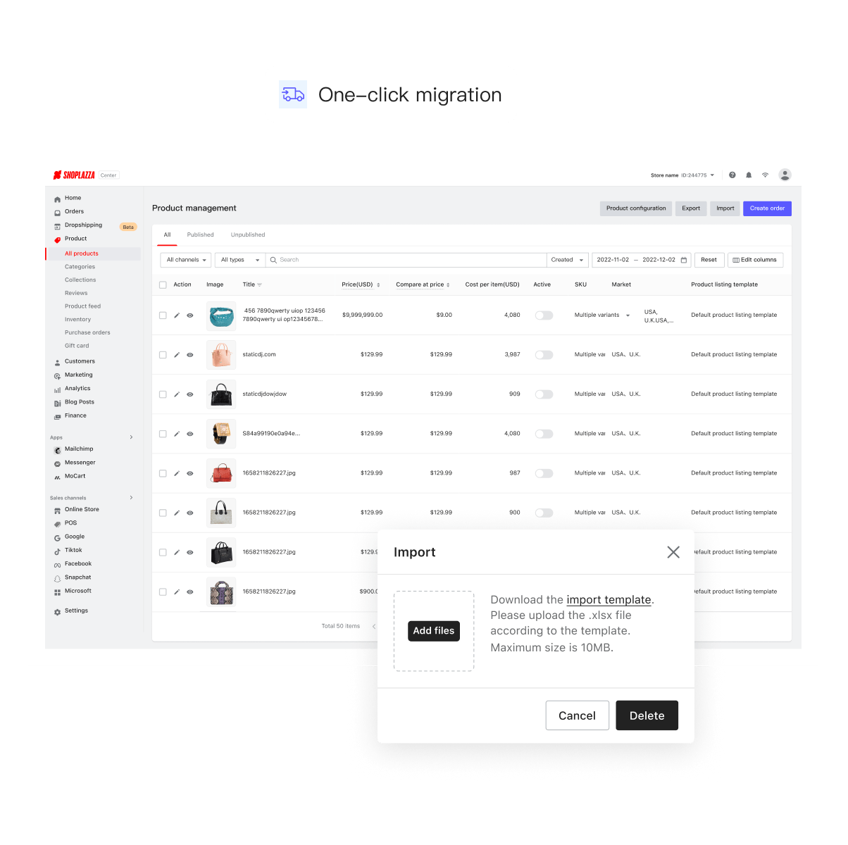 跨境独立站建站平台与电商解决方案 ｜店匠 Shoplazza