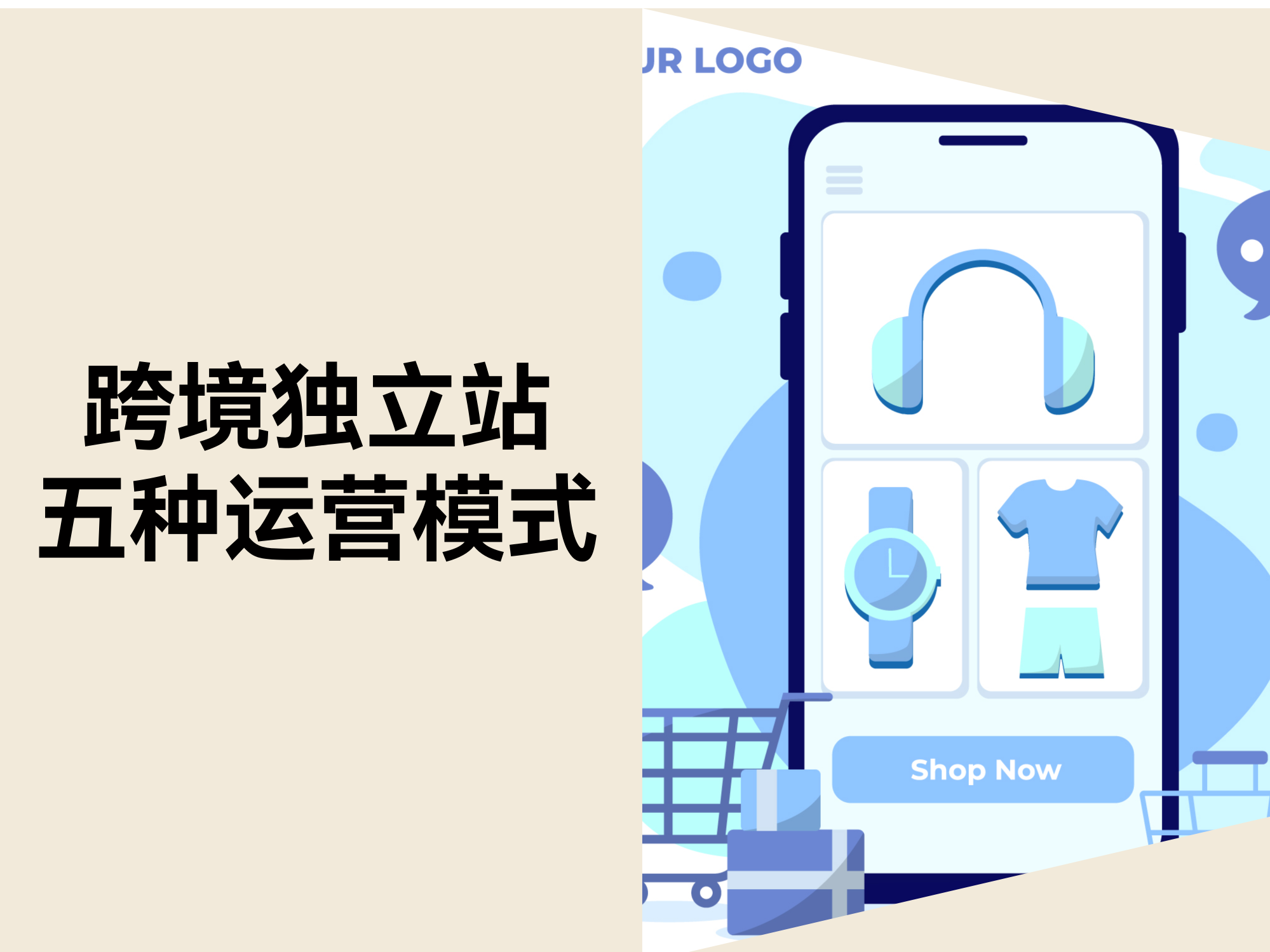 跨境电商独立站指南：五种运营模式、应用场景与选型策略