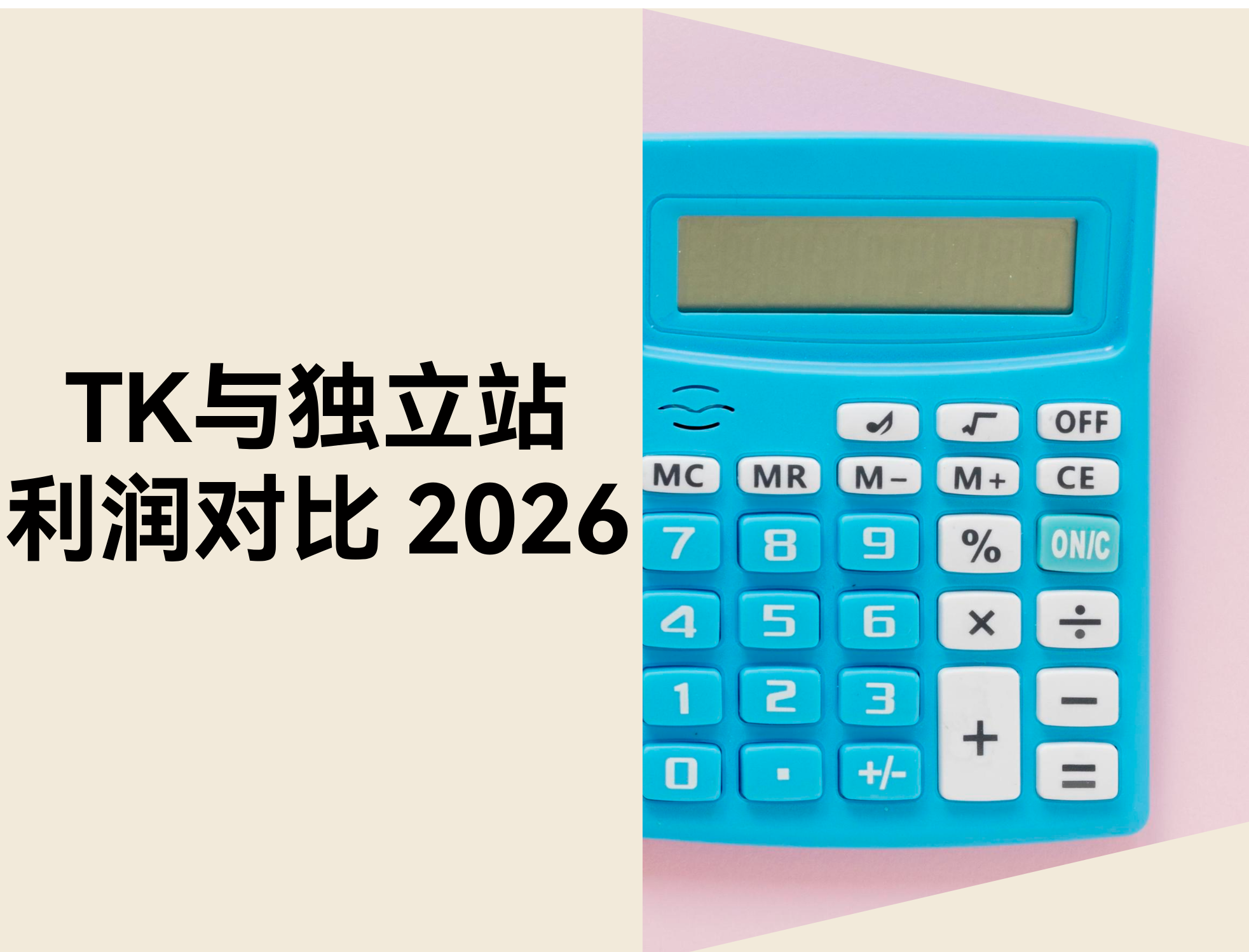 月销 10 万美金：TikTok Shop 与独立站利润对比（2026 成本测算）