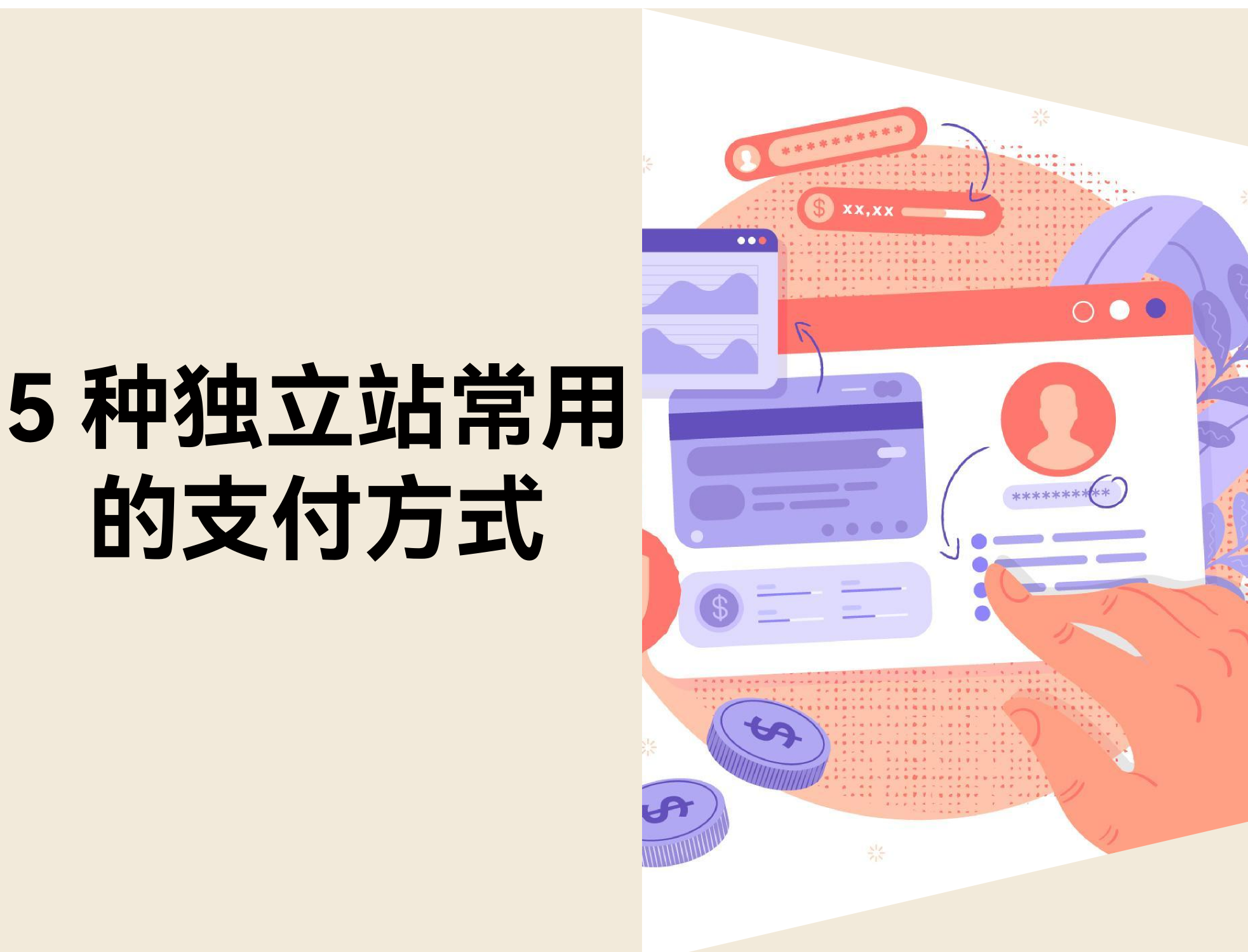 跨境独立站收款怎么选？5 类常见支付方式与适用场景解析