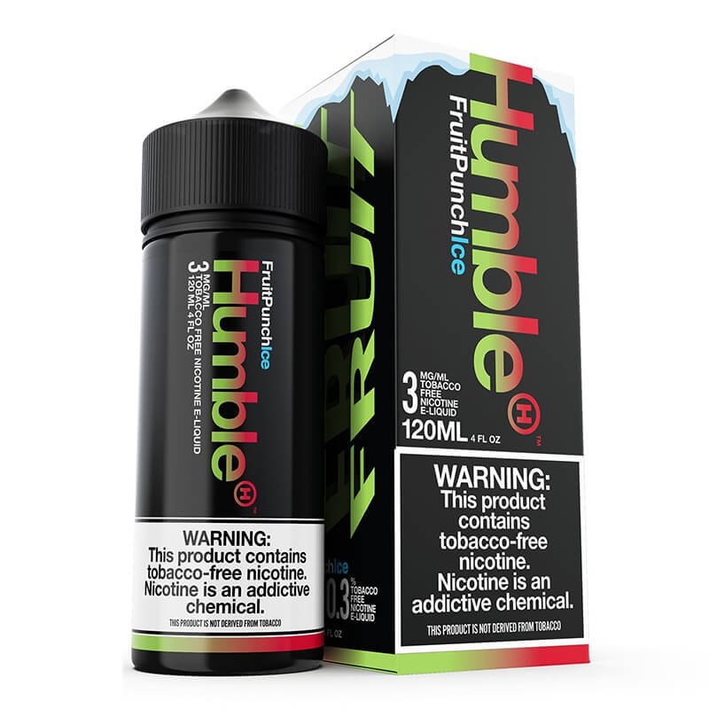 HUMBLE JUICE CO TFN E-LIQUID – 120ML –FRUIT PUNCH ICE